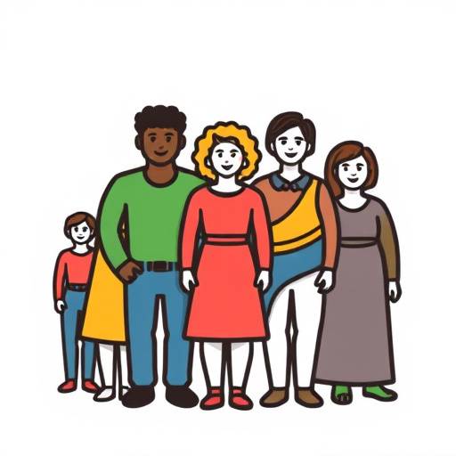 Icono que representa diversidad e inclusi&oacute;n, con personas de diferentes or&iacute;genes y habilidades unidas.